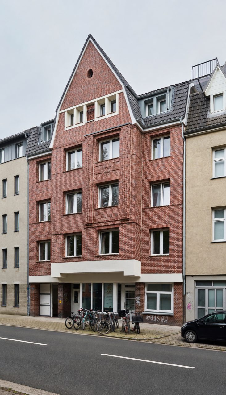 Holländische Reihe – Straßenfassade nach dem Remodelling